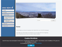 Tablet Screenshot of micro.ch