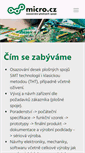 Mobile Screenshot of micro.cz